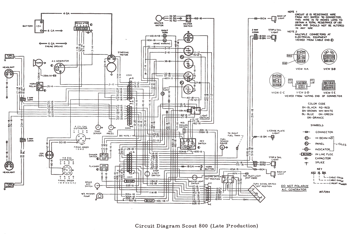 1977 International Scout Ii Wiring Diagram | New Wiring Resources 2019