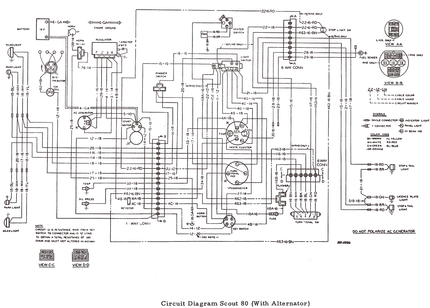 wiring diagram for scout 80 | BinderPlanet