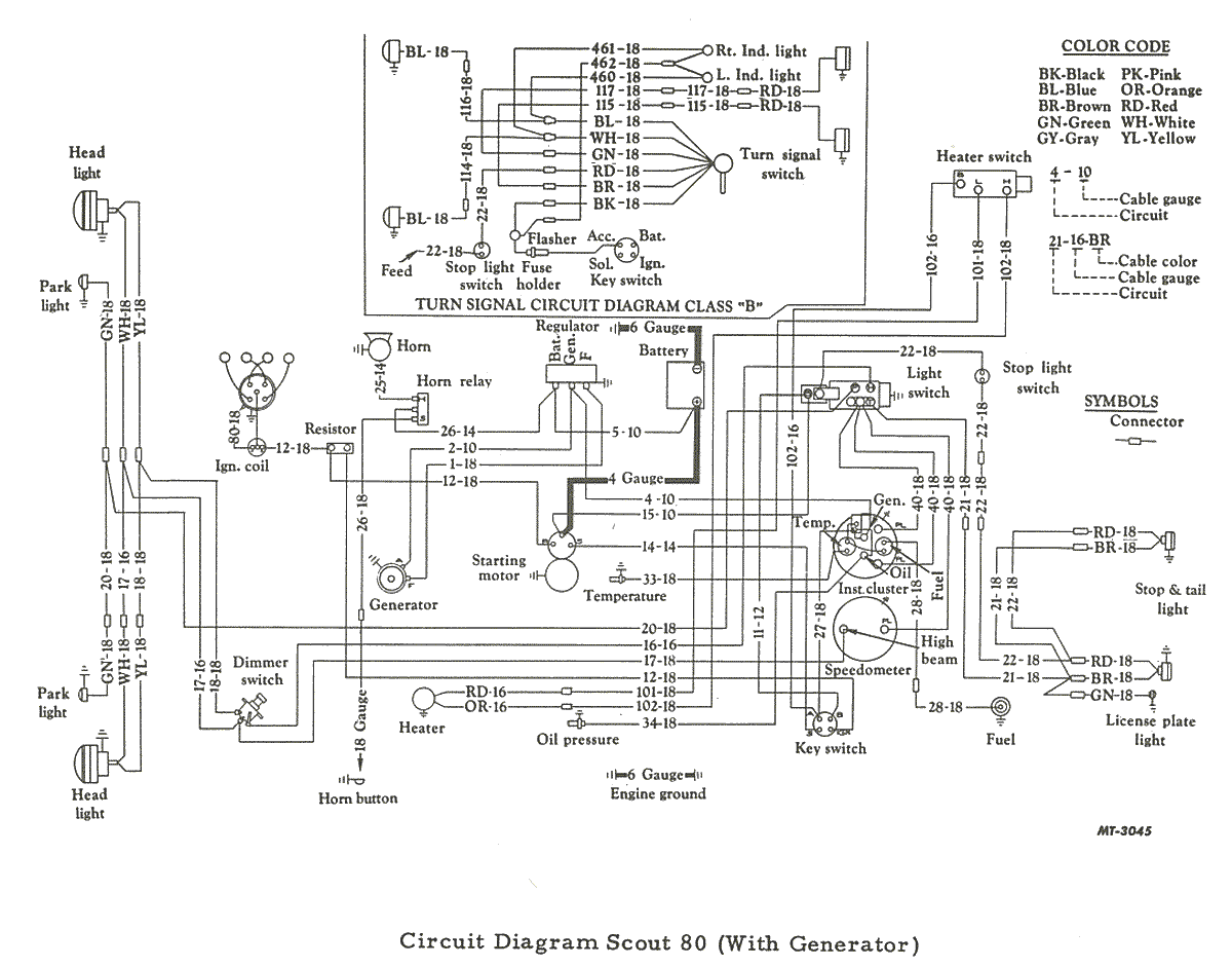 Diagram  1977 International Scout Ii Wiring Diagram Full